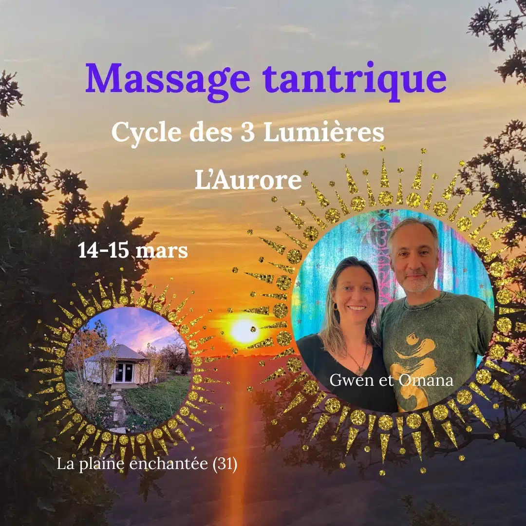 Stage tantrique 11 et 12 mai 2024 à Toulouse.